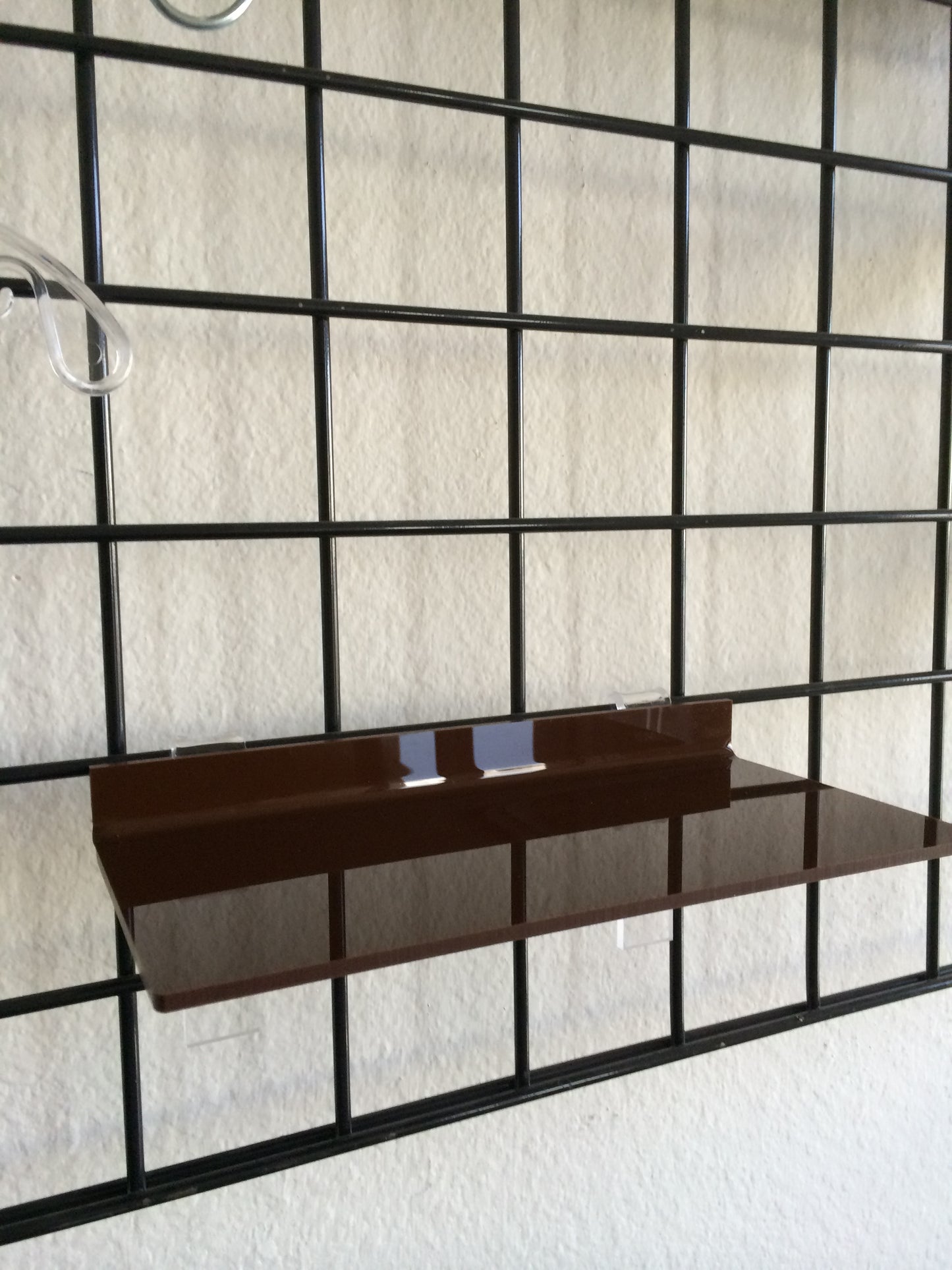 Gridwall Shelf - Color or clear