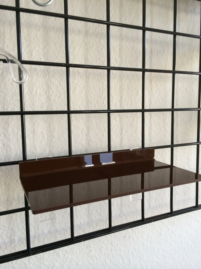 Gridwall Flat Shelf - Color