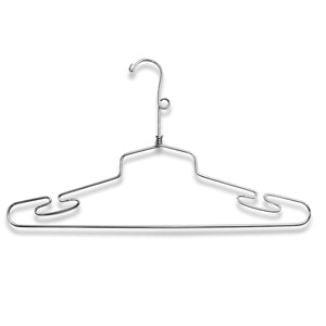 Chrome hanger with notches