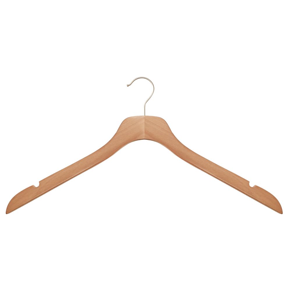 THIN Line Wood Hanger - top 17" - Multiple Colors