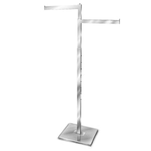 2 Way Rack- 2 Straight Arm - Chrome or Black