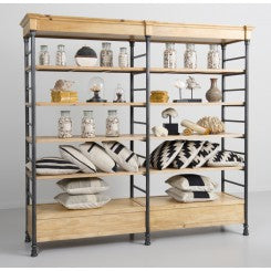 Double Wide Etagere
