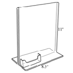 Sign Holder with Business Card