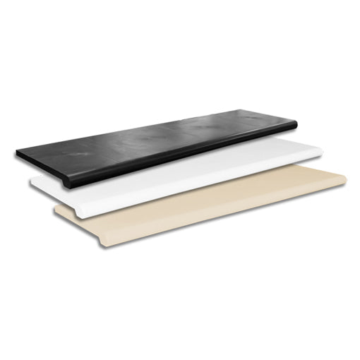 Plastic Bullnose Shelves - 13" x 48"