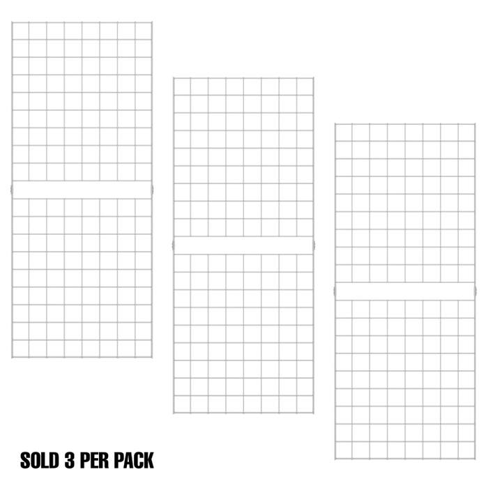 WHITE GRIDWALL - PORTABLE EZ