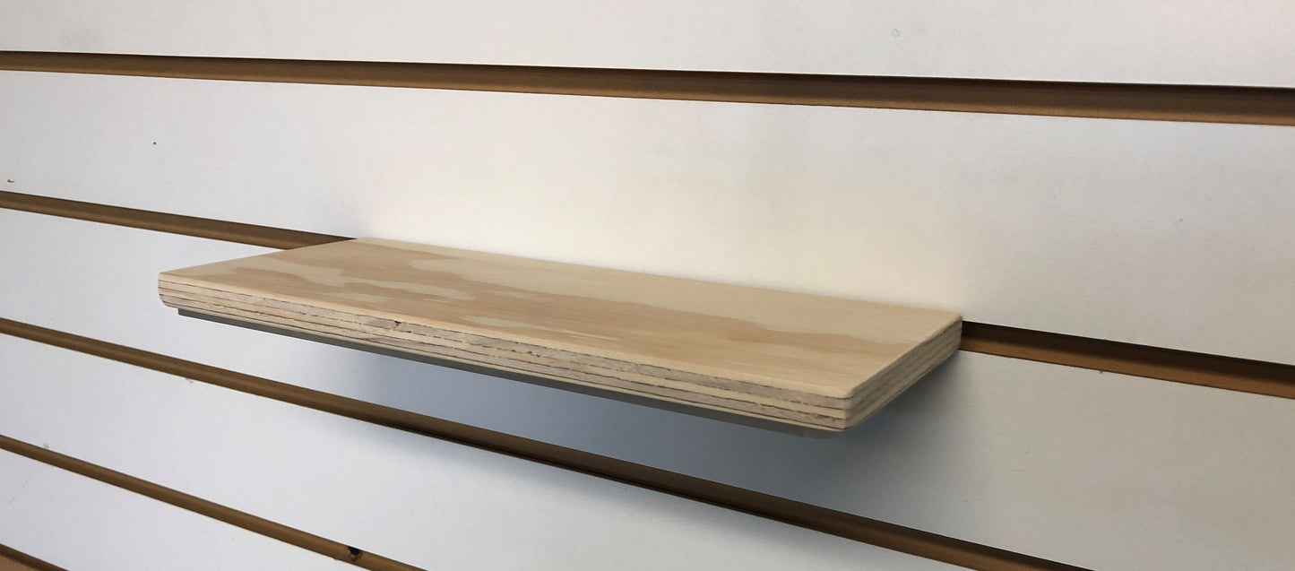 Wood Shoe Shelf Slatwall – Sd&f